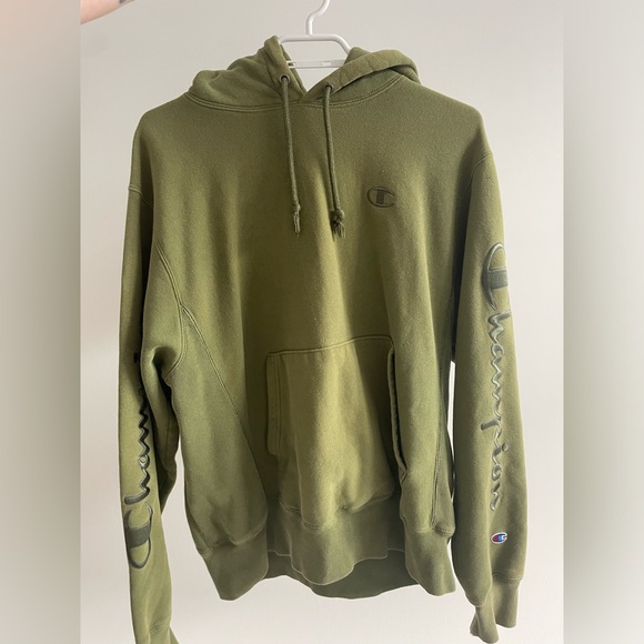 Green Champion Hoodie - Picture 1 of 3
